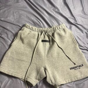 Essentials Men's Gray Shorts, Size:Medium, Best Offer.